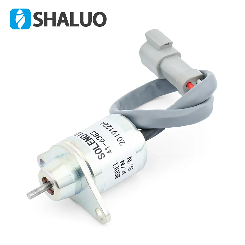 

Flameout solenoid valve 41-6383 Oil cut solenoid valve 12V flameout switch, stop solenoid valve