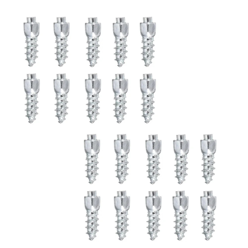 20/30pcs Car Tire Studs Anti-Slip Screws, Auto Motorcycle Bike Truck Off-road Tyre Anti-ice Spikes Snow Sole Tire Cleats