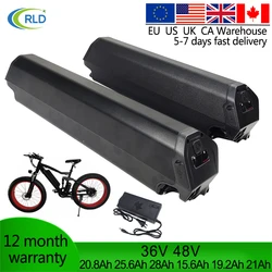 48V electric bike battery Dorado MAX 36V fat ebike battery 20.8Ah 25.6Ah 28Ah 19.2Ah 21Ah for bafang ncm moscow 250W-1500W motor