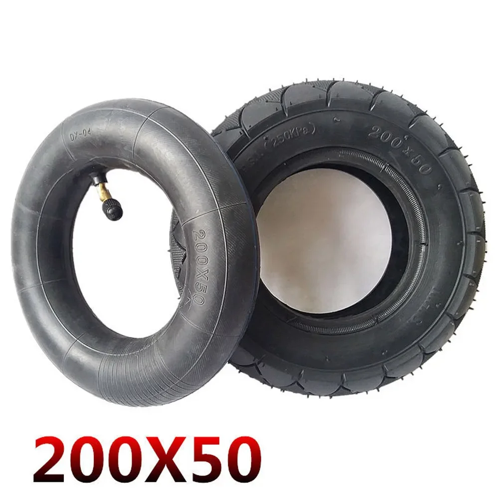 200x50 Electric Scooter Tire Inner Tube With Bent Valve For 8x2 Inch Electric Scooter Inner Tube Or Tire E-Scooter Parts