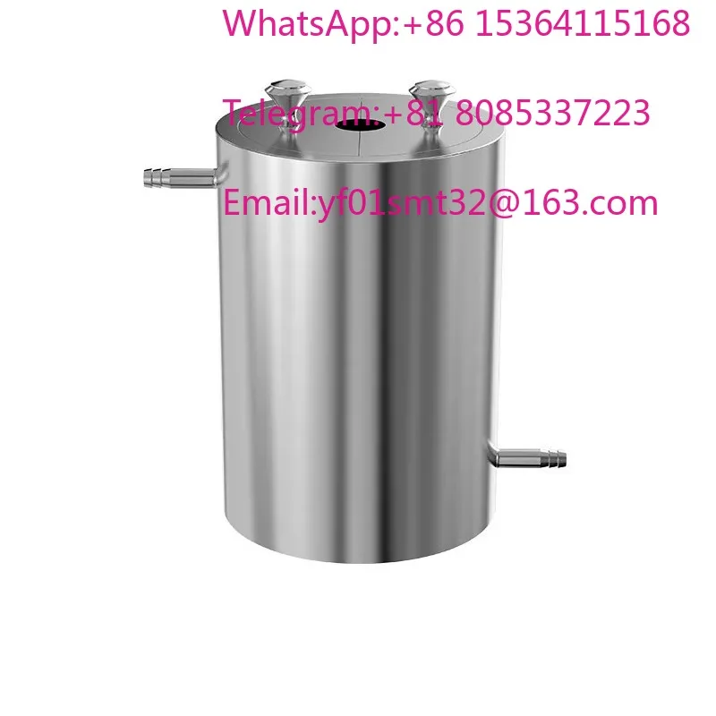 Thermostatic cup laboratory thickened stainless steel double-layer jacket beaker glass