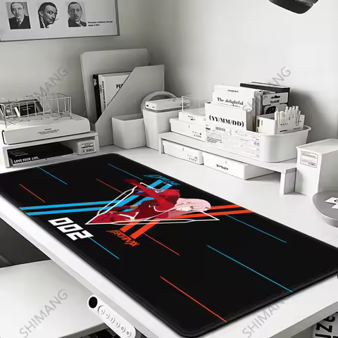 Large Anime Girl Mouse Mat Darling in the FranXX Gaming Mousepad Cute Big Mouse Mat XXL 900x400 HD Print Keyboard Pads Desk Mat