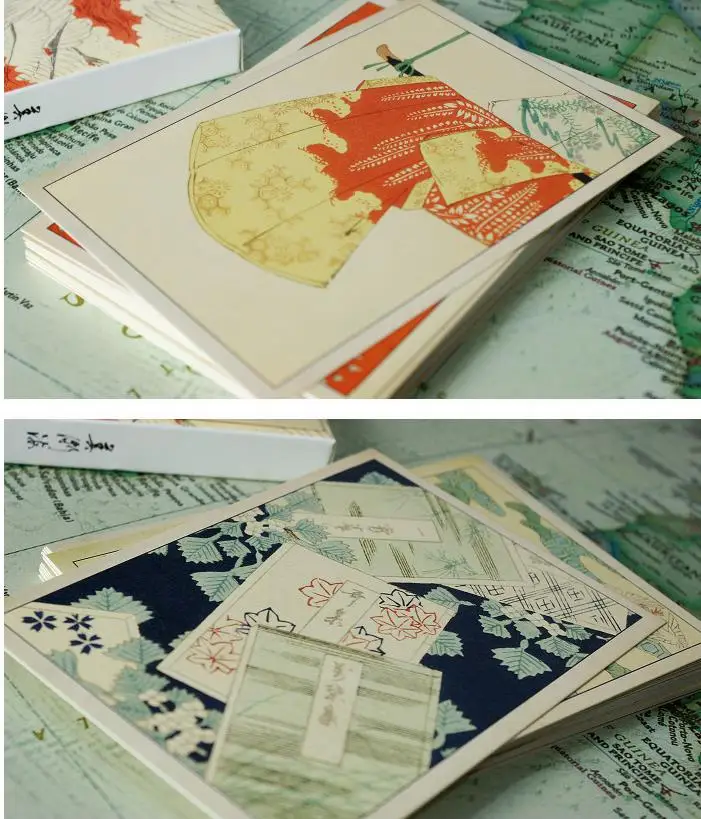 30 قطعة/المجموعة DIY الكرتون فتاة بطاقات المعايدة الفن اللوحة الزخرفية ملصق صغير بطاقة بريدية بطاقة رسالة القرطاسية للفتيات