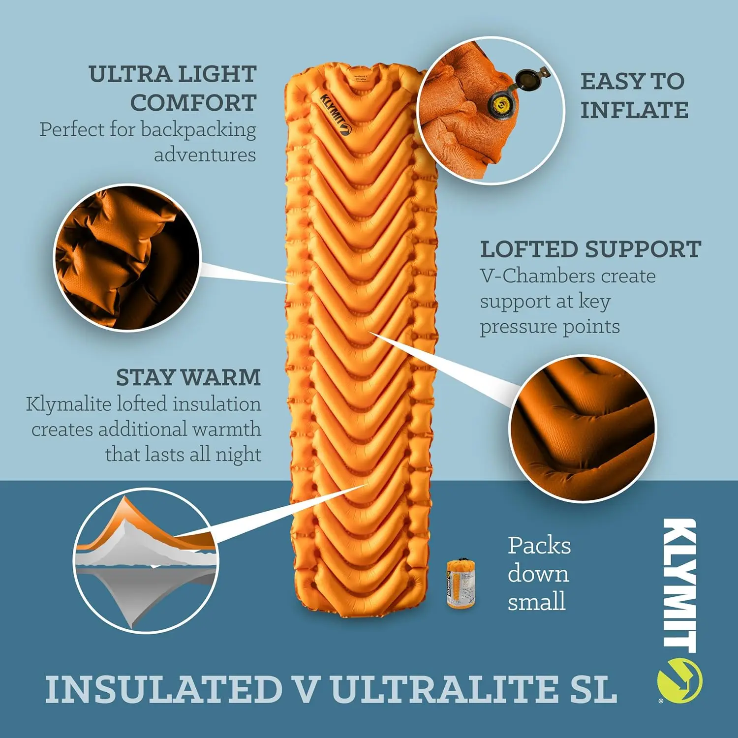 Klymit Static V Ultralite SL Sleeping Pad