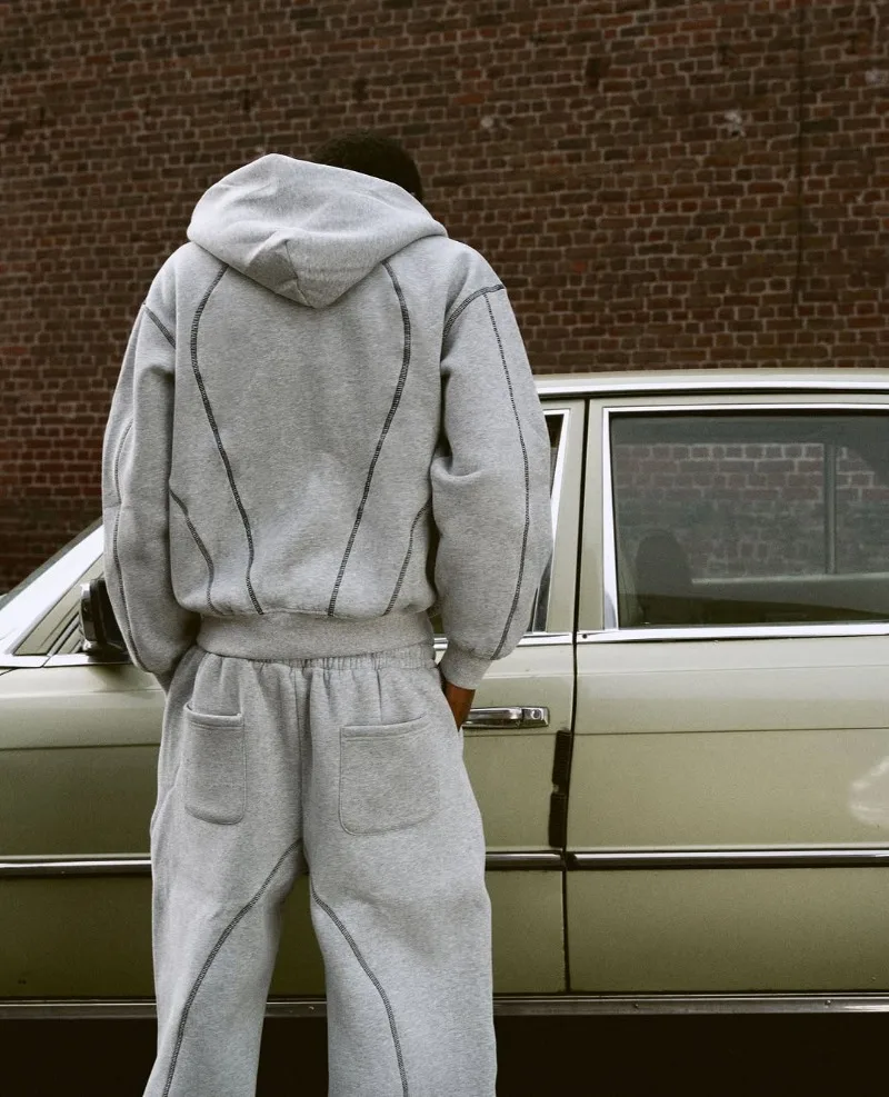 High street hip hop แฟชั่นใหม่ Y2k ผู้ชายเสื้อผ้าชุด retro แนวโน้มสบายๆกีฬาบุคลิกภาพรูปแบบหลวม Sweatpants