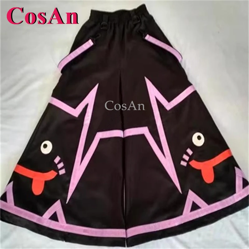 

CosAn милые мультяшные узоры в стиле AUS, танцевальные брюки с призраками, брюки Melbourne Shuffle, брюки-клеш со светоотражающими эффектами, новые брюки