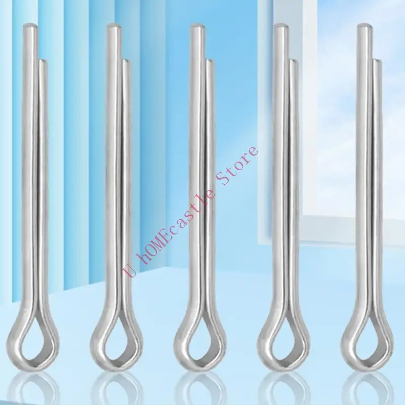 

63HF 150pc Stainless Steel Safety Cotter Pins Assortment for Tractors Trucks Car