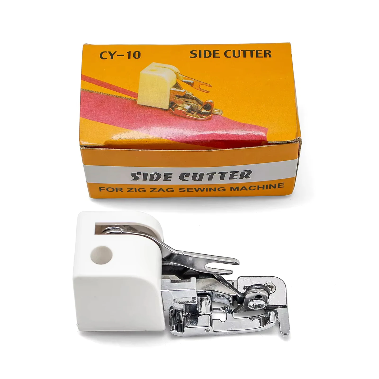 CY-10 Side Cutter Presser Foot Feet Household Sewing Machine Attachment for All Low Shank Singer Janome Brother Sewing Machine