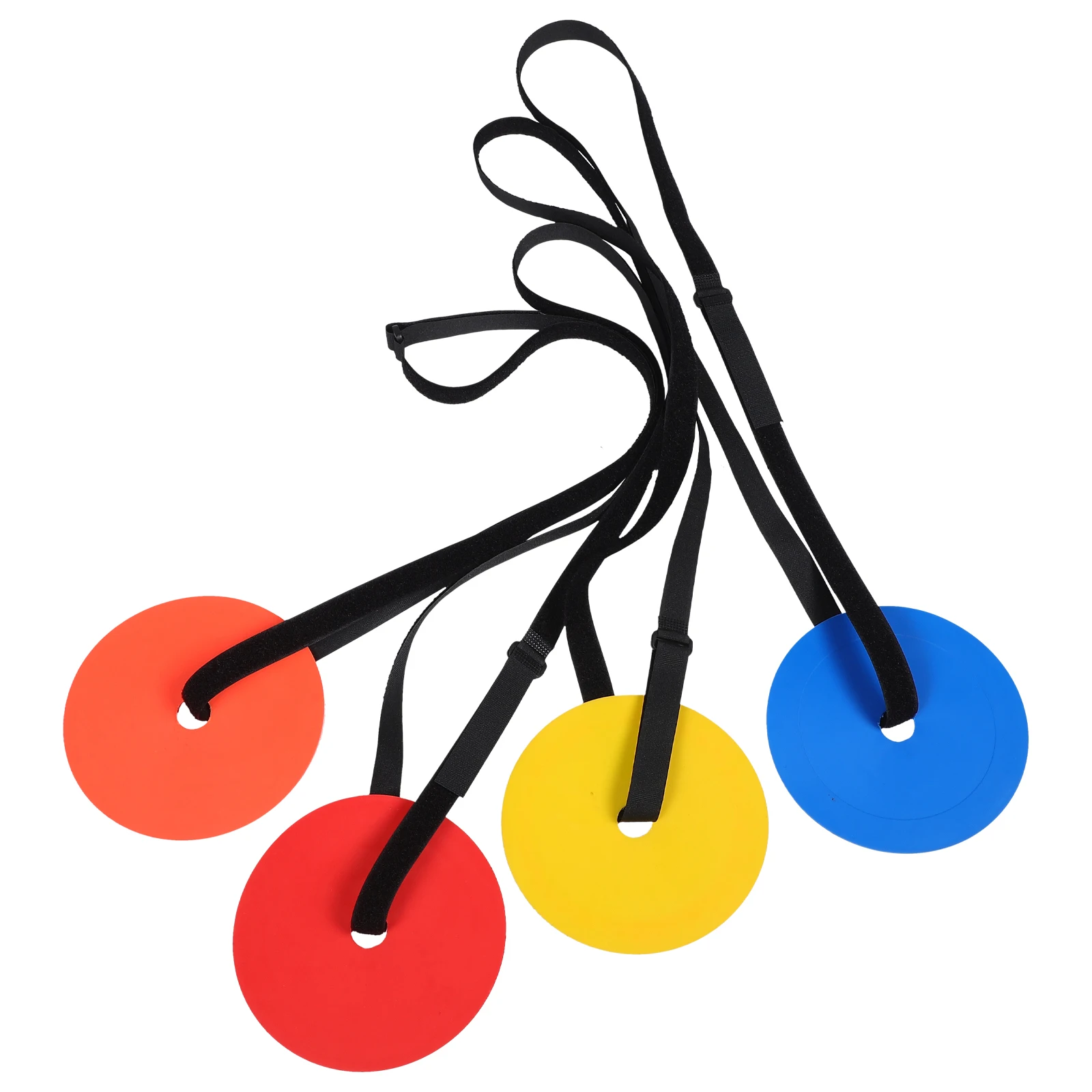 

4pcs Football Target Soccer Equipment Durable TPE Discs Red Ideal Practice Shooting Drills Youth