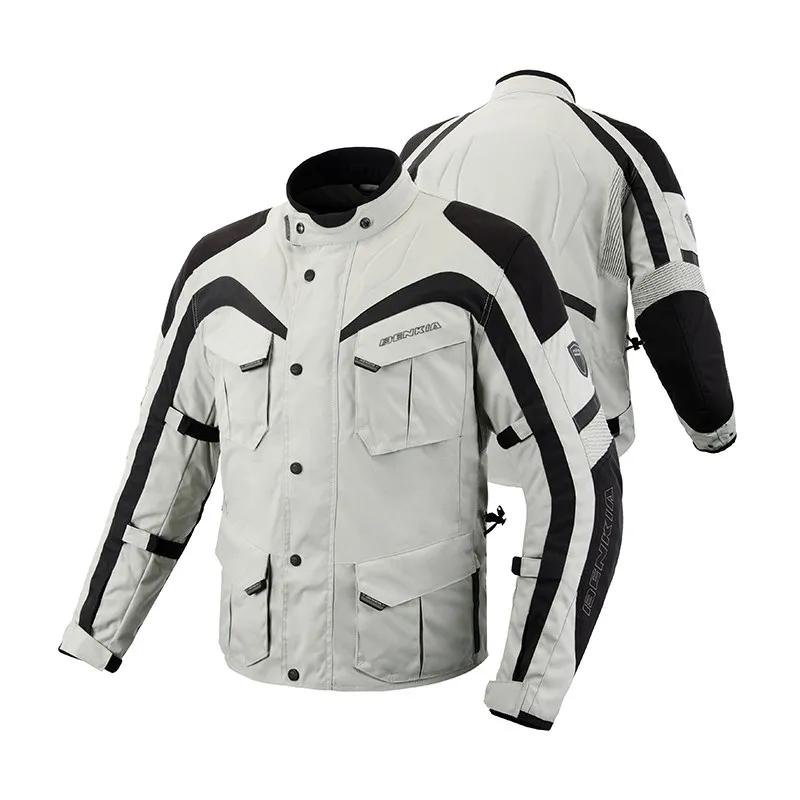 BENKIA Motorcycle Riding Suit Men All-season Waterproof Motorcycle Touring Racing Gear Rally Jackets for Women