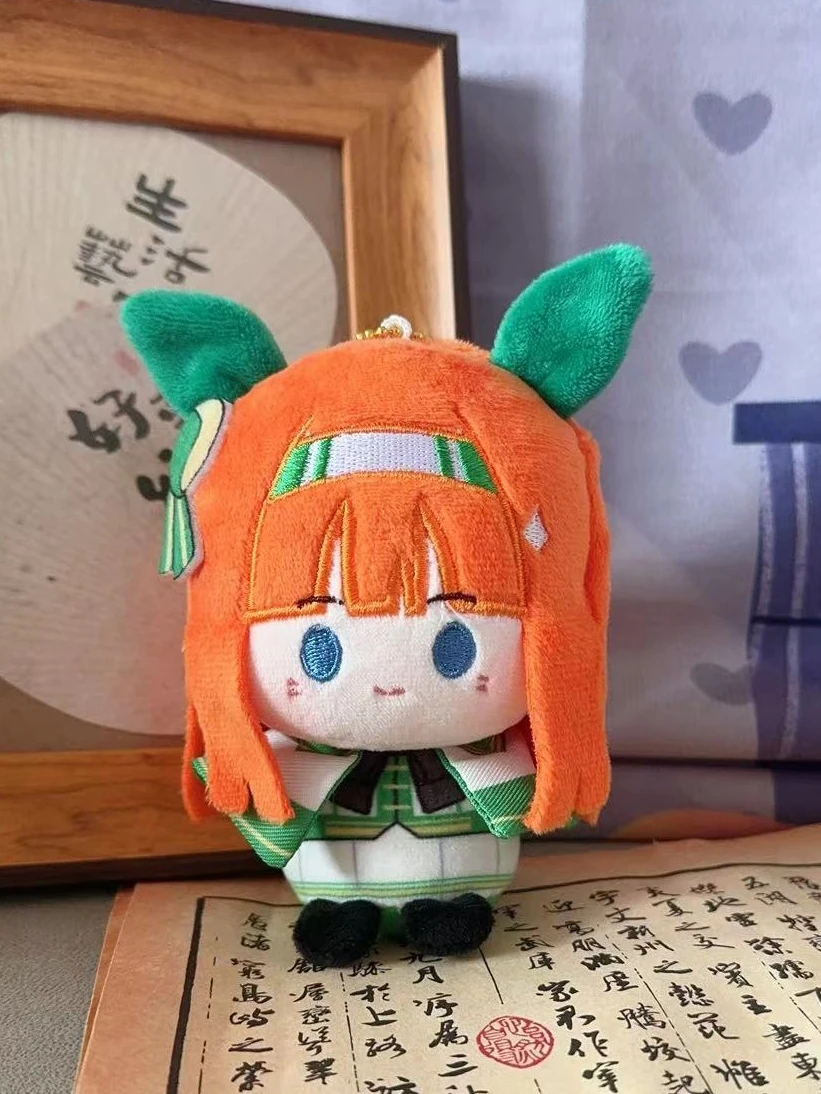 Pretty Derby Tokai Teio Rice Shower Special Week Silence Suzuka Cosplay Costume Plush Mascot 10cm Doll for Pendant Toy Keychain