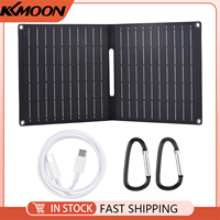 15W 5V Portable Foldable Solar Panel IP67 Waterproof USB and Type-C Outputs Solar Panel Charger for Phones Power BanksHom Backup
