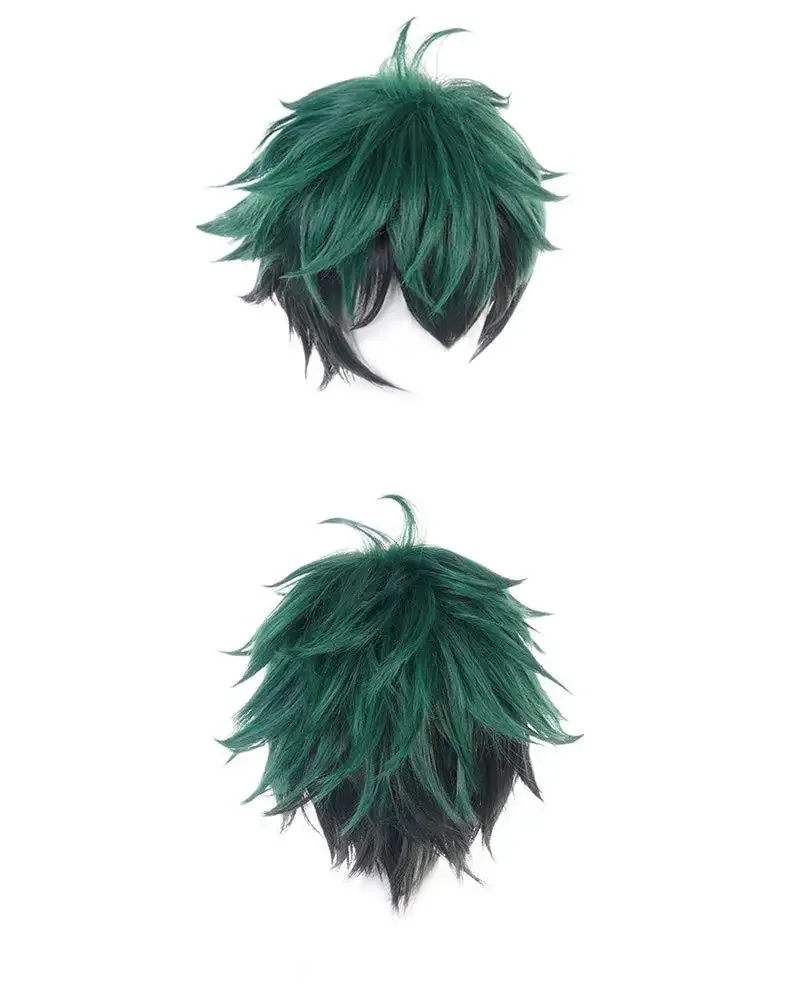 Anime My Hero Academia Izuku Midoriya Cosplay Wig Boku No Hero Academia Academy Cosplay Hair Halloween Costume Party Wigs