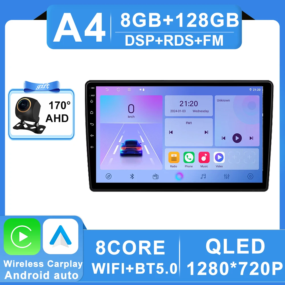 Android 16 Carplay Video Voor Citroen C5 X7 III Autoradio GPS Navigatie Stereo 4G Wifi Auto Monitor DVD Bluetooth Geen 2din DSP 2k