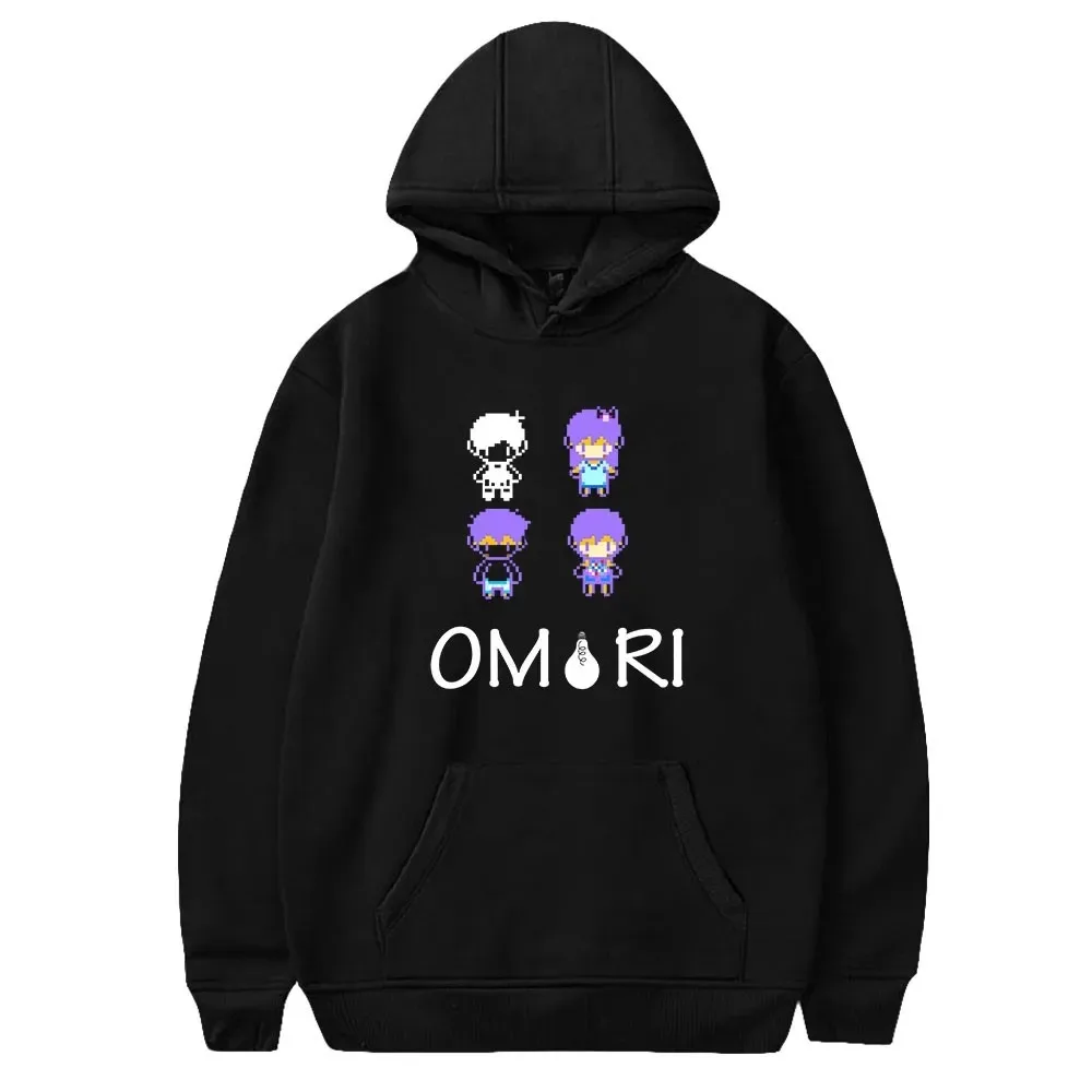 

Omori Hoodie Harajuku Moletom de Manga Longa Das Mulheres Dos Homens Unisex Outono Winter Transparent Street Hoodie Popular