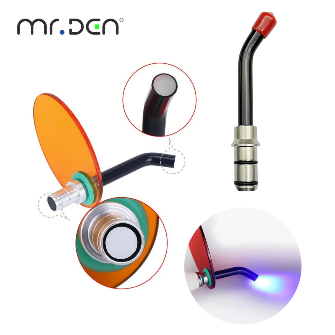 Woodpecker Dental LED Light Curing Head with Quartz Light Guide Rod High Efficiency Photosensitive Lamp Accessory for Dental