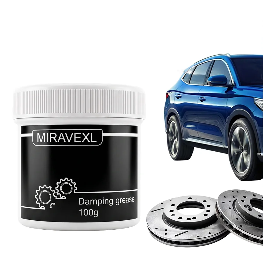 Car Interior Noise Canceller Damping Grease Universal Lubricant for Sunroof Track Door Handle Dashboard Gear Plastic Lubricating