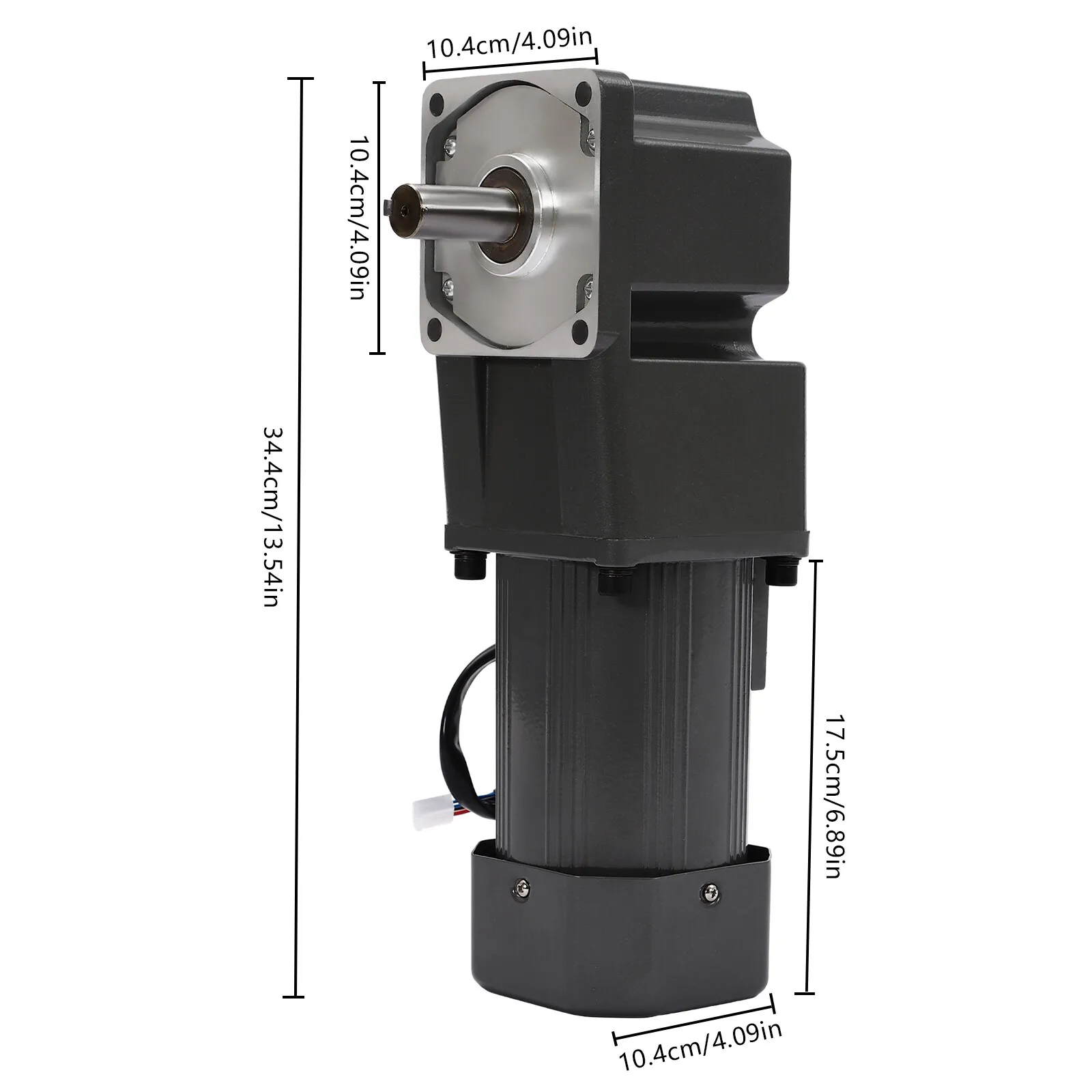 45R/MIN 110V 200W Adjustable Speed AC Gear Reduction Motor Reversible Motor with Controller