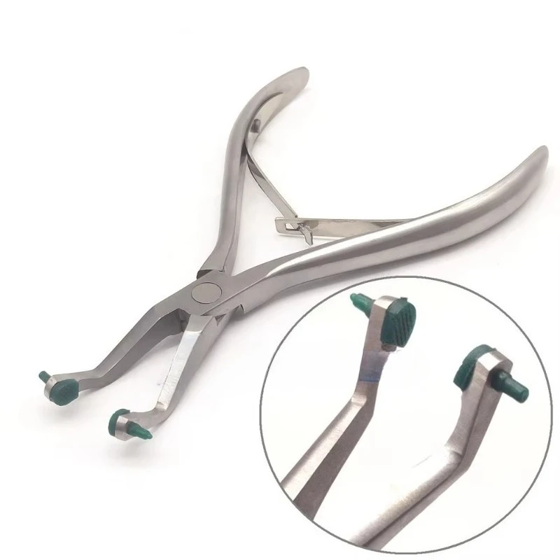J Lab Crown Remover Plier Forcep for Removing Temporary Teeth Tooth Remove Veneers Crown Lab Temporary Tool Autoclavable