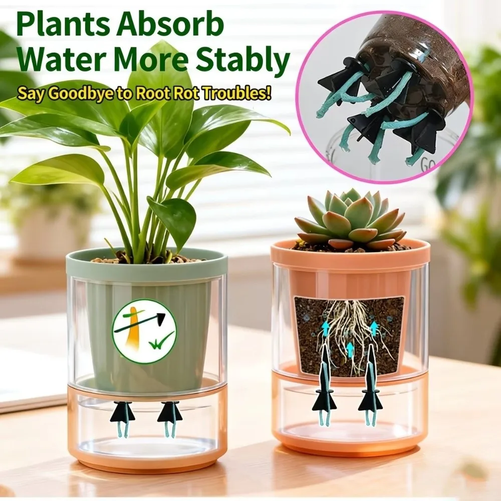 Adjustable Self-Watering Spikes Slow-Release Plastic Plant Watering Spikes Planting Tool Water-Absorbing Watering Devices