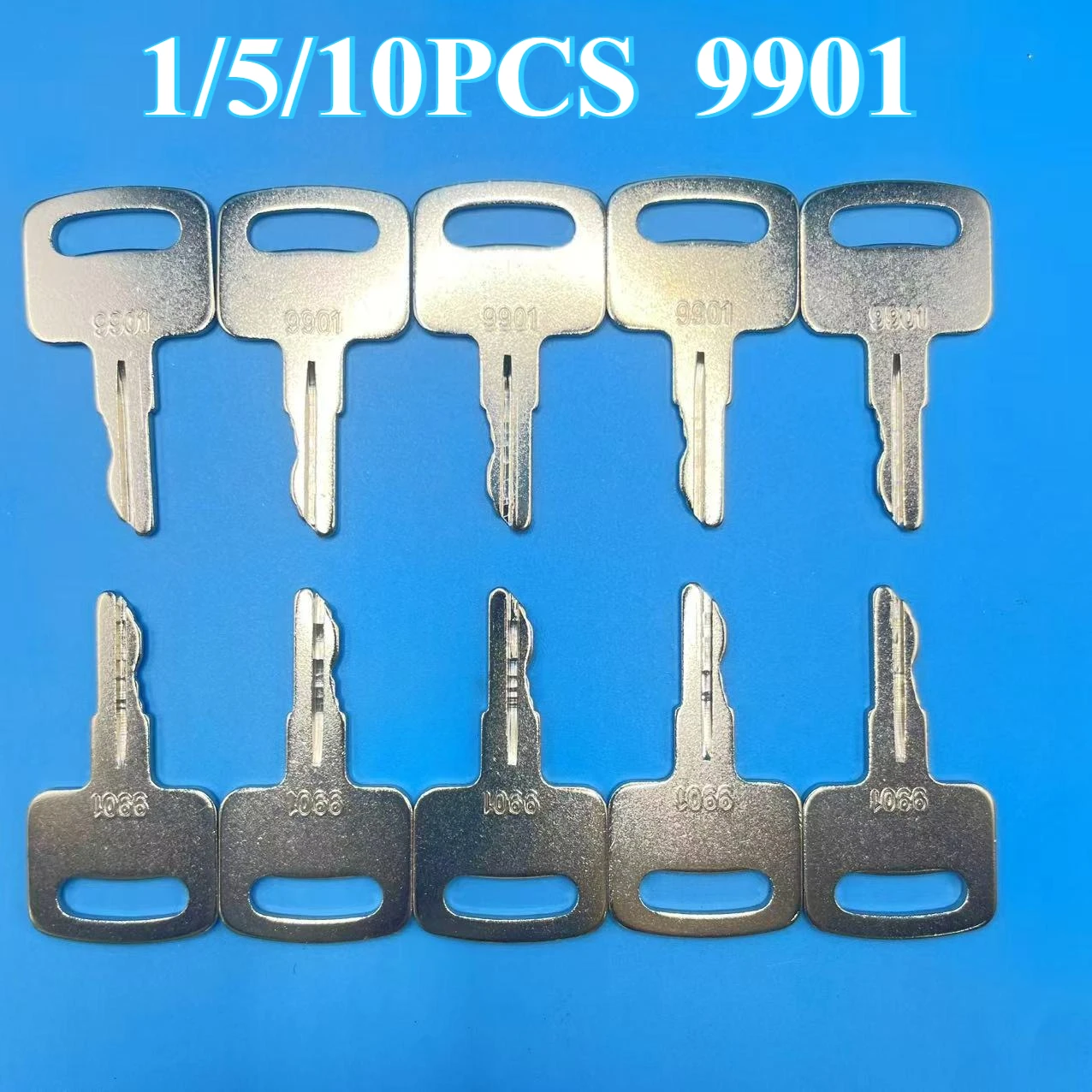 1/5/10PCS 9901 KEYS for JLG Lift Machines 9901 Key 2860030 Ignition Key Excavator Engine Accessories New