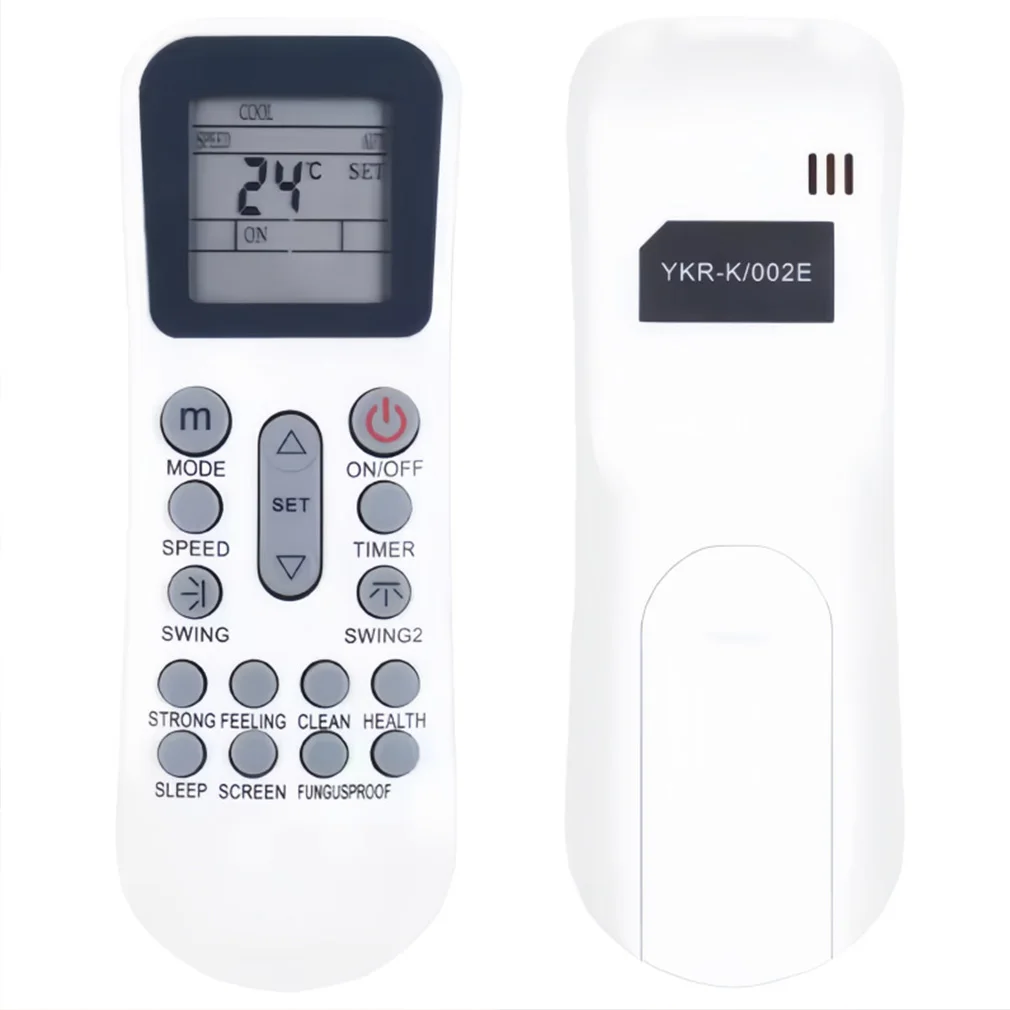New Replacement AC Remote Control YKR-K/002E AC For AUX YKR-K/204E YKR-K/001E Air Conditioner Remote Controller Dropshipping