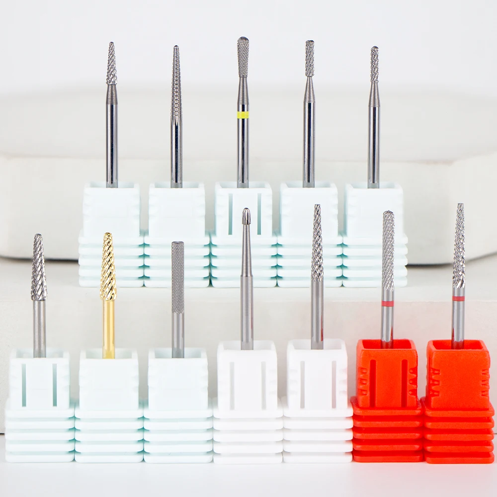 قاطع طحن كربيد التنغستن ، مثقاب الأظافر لإزالة غراء طلاء الأظافر ، نتوءات طلاء جل الأشعة فوق البنفسجية ، ملحقات مثقاب الأظافر ، جديد