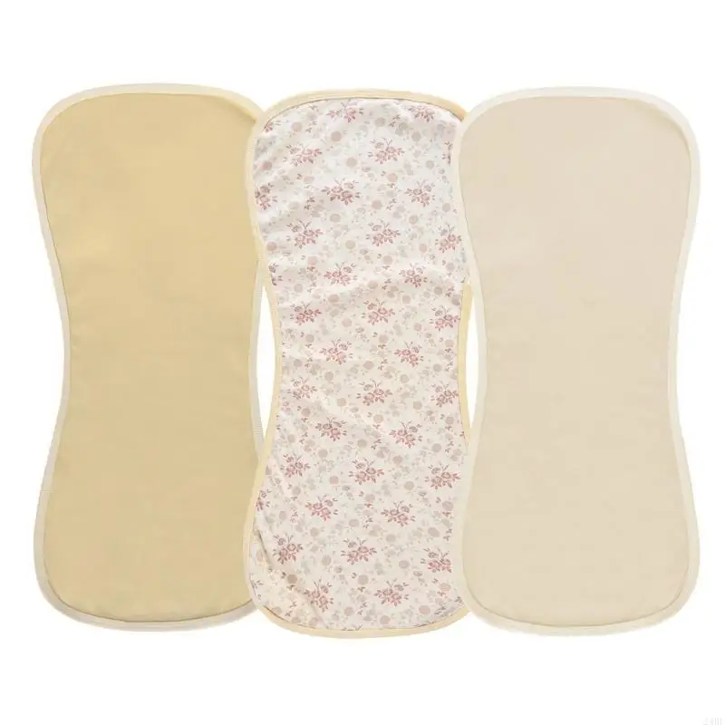 Babyvoedingsslab katoenen spuugdoekjes voor zuigelingen, 1 set speekselhanddoek zacht en ademend katoenen slabbetje douchecadeau