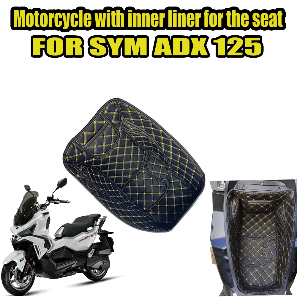 

For 2022 2023 2024 2025 SYM ADX 125 ADX125 ADX Seat Liner Modified Toilet Seat Luggage Bucket Motorcycle Accessories