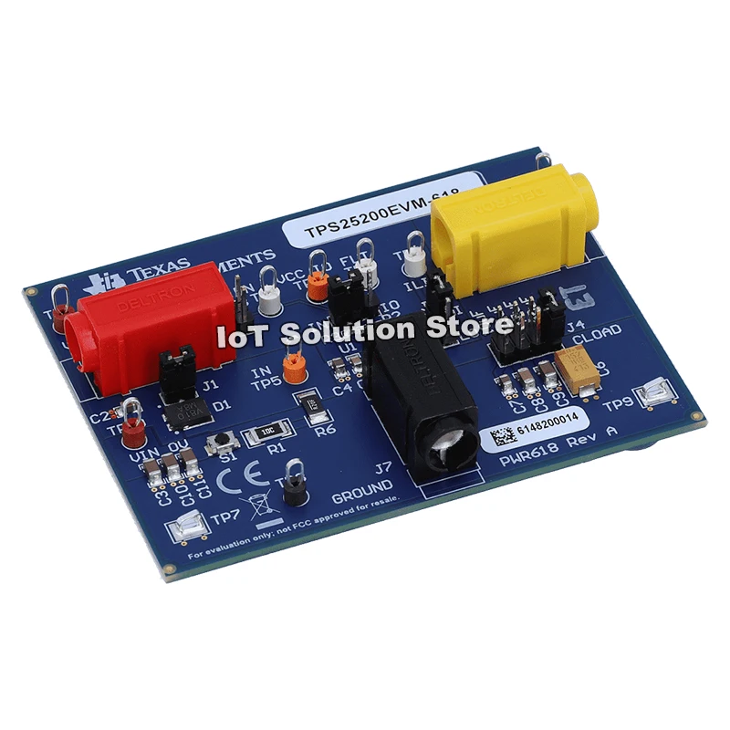 TPS25200EVM-618 Adj Current-Limited Power Distribution Switch with Input Overvoltage Protection TPS25200EVM 618