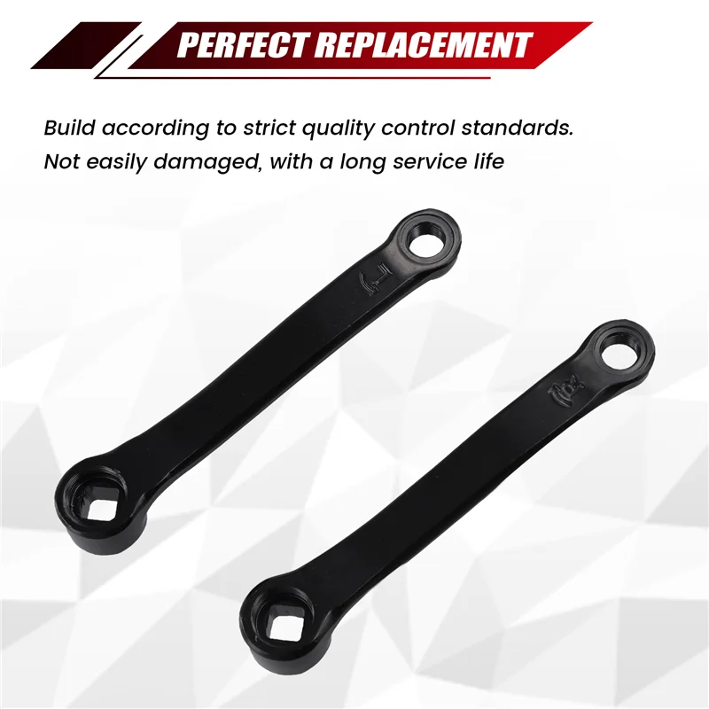

152Mm Exercise Bike Crank Left And Right Gym Fitness Bike Accessories Indoor Cycling Bike Parts-AT20