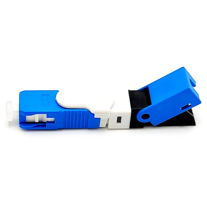 

100PCS/Lot FTTH ESC250D Single-Mode Fiber Optic Quick Connector FTTH SM Optic Fast Connector
