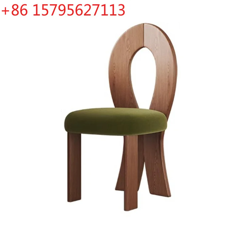 

Французское винтажное кресло-русалка, дизайнерский обеденный стул в стиле ваби-саби, обеденный стол и стулья из массива дерева в винтажном стиле