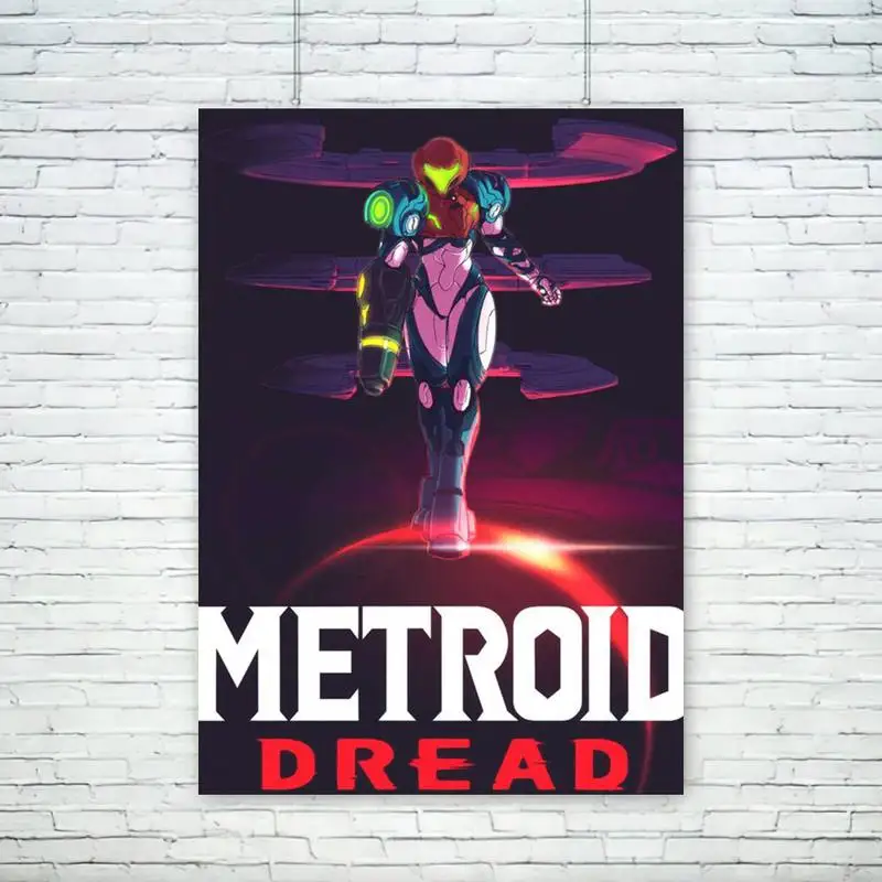 Game M-METROIDS POSTER Wall Pictures For Living Room Fall Decor