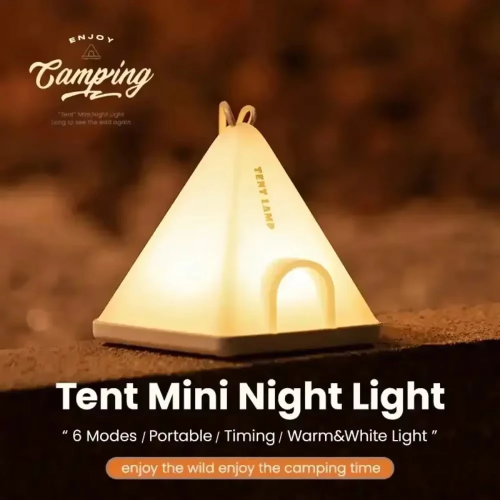 

Multifunctional Camp Tent Light, Portable Camping Lantern, Outdoor New Design Morden Light Desktop LIght for Hiking Climbing Kid