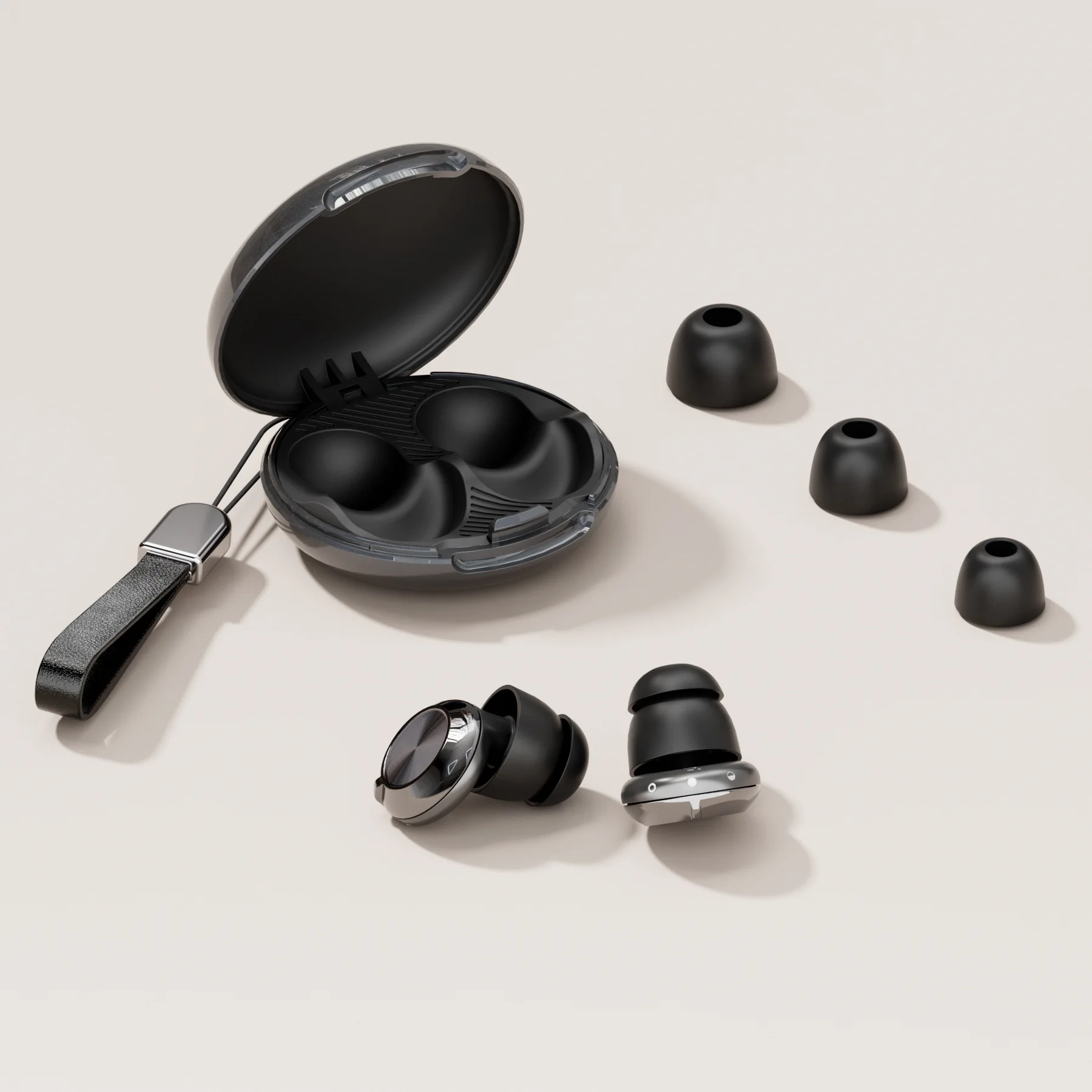 Three-in-One Adjustable Earplugs to Block Outside Noise, Earplugs Sleep, High Fidelity Ear Plugs for Work Noise Reduction