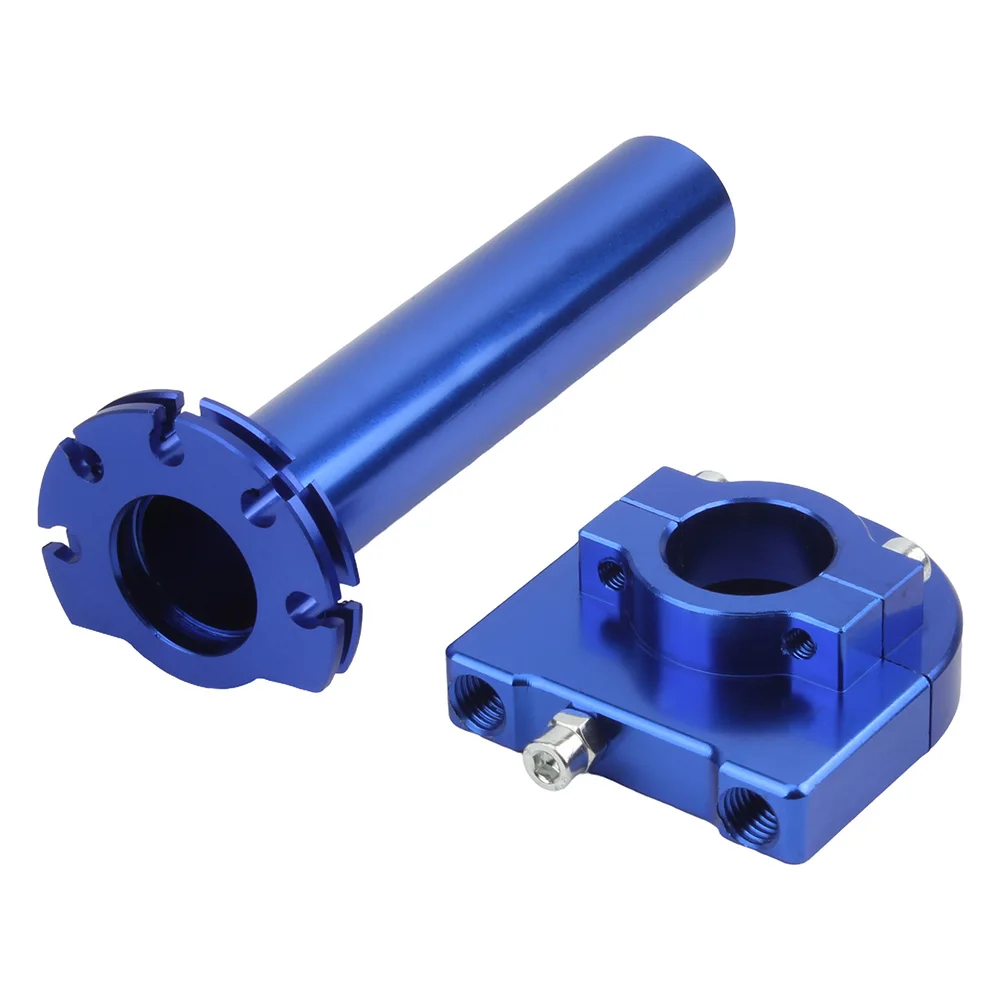 Motorcycle Throttle Grips 78 Inch 22MM CNC Aluminum Grip with Adjustable Design for Enhanced Control and Comfort