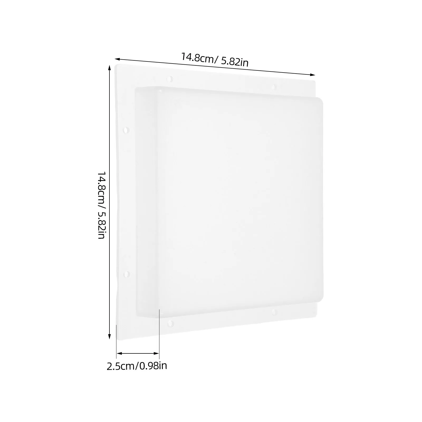 التحكم في الوصول، غطاء واقي مقاوم للماء، درع بلاستيكي مقاوم للمطر، واقي جرس الباب للوحة المفاتيح الخارجية #2