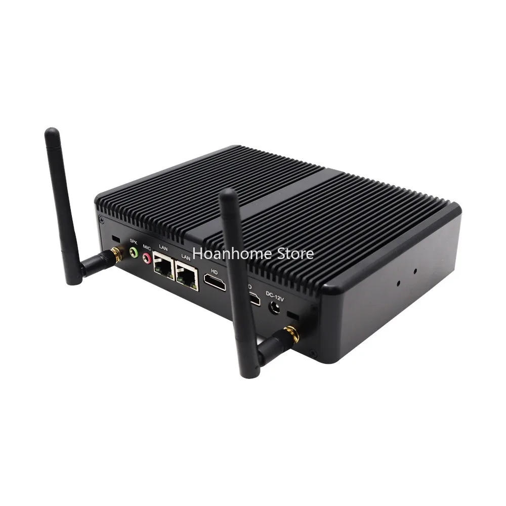 Mini Computer Saiyang N3150 Dual Network Port Fanless Industrial Control Soft Routing Advertising Host