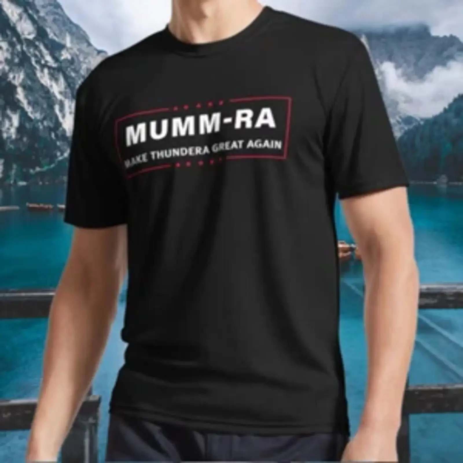 Nueva Camiseta Deportiva con Logotipo de Mumm Ra, Divertida, Tallas S a 5XL, Estilo Vintage Lavado, Suave, Ligeramente Holgada, para Uso Diario, Cómoda