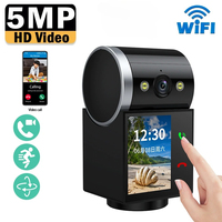 5MP Wifi PTZ Security Camera Color Night Vision Baby Monitor One-Touch-Call Video Call IP Camera Indoor Smart Surveillance Cam