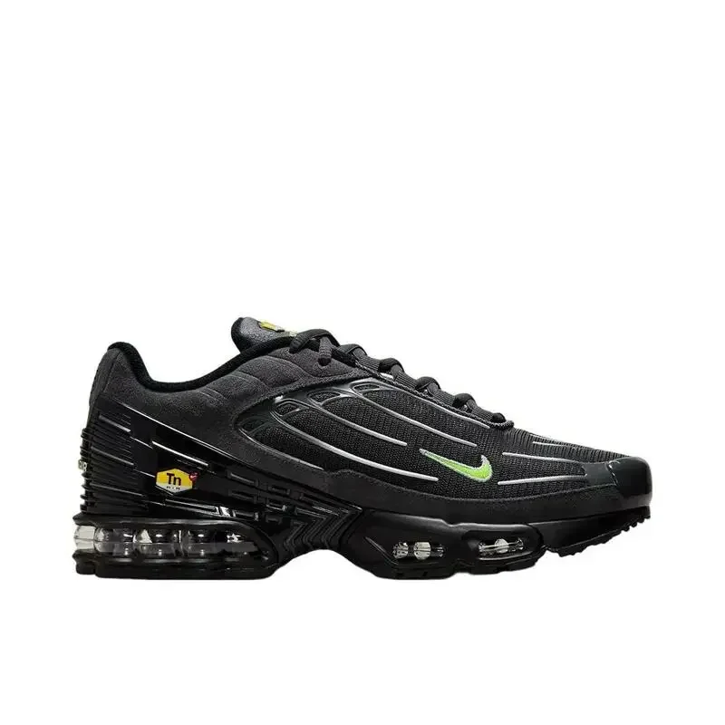 Nike Air Max Plus Tn 3 Men's Running Shoes Anti-slip Wear Shock Breathable And Fashionable Comfortable Light Simple Versatile