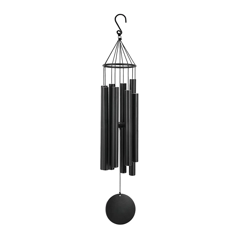 

Wind Chimes Outdoors Large Deep Tone, Memorial Wind Chimes For Outside & 8 Tuned Tubes, Sympathy Wind Chimes Gifts