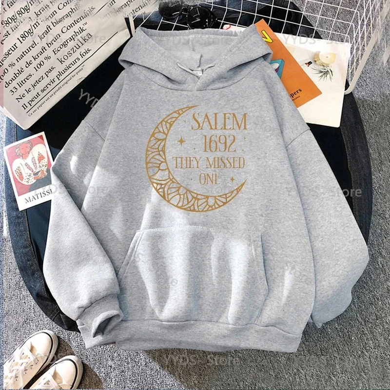 

2024 Salem 1692 They Missed One Hoodie Men/Women Harajuku Hoodies Y2k Anime Sweatshirts Fashion Tops Casual Clothes