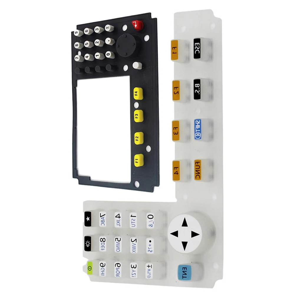 레벨 액세서리: 토탈 스테이션 GTS230 GTS332, GM52용 플라스틱 소프트 키보드, LCD 화면, 고무 키 및 플라스틱 버튼