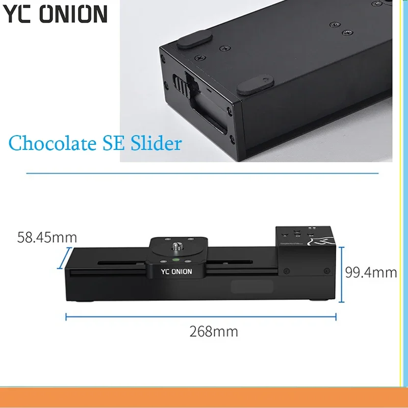 YC Onion Chocolate SE Camera DSLR Slider Portable Integrated Motorized Rail App Control Phone Video Shooting Super Silent Motor