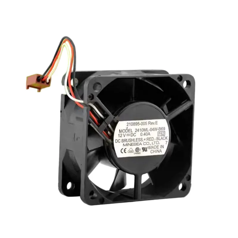 NEW ORIGINAL 2410ML-04W-B69 12V 0.40A 6025 60x60x25mm COOLING FAN RADIATOR