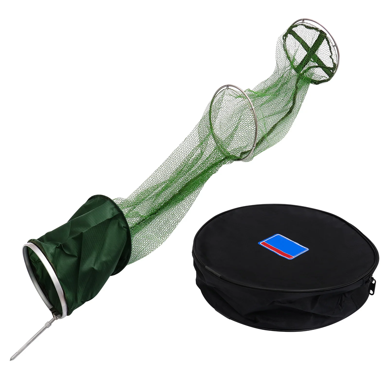 

Folding Fishing Net Durable Material Strong Capacity Hand Woven Line Easy to Use Store for All Kinds of Fishing Methods