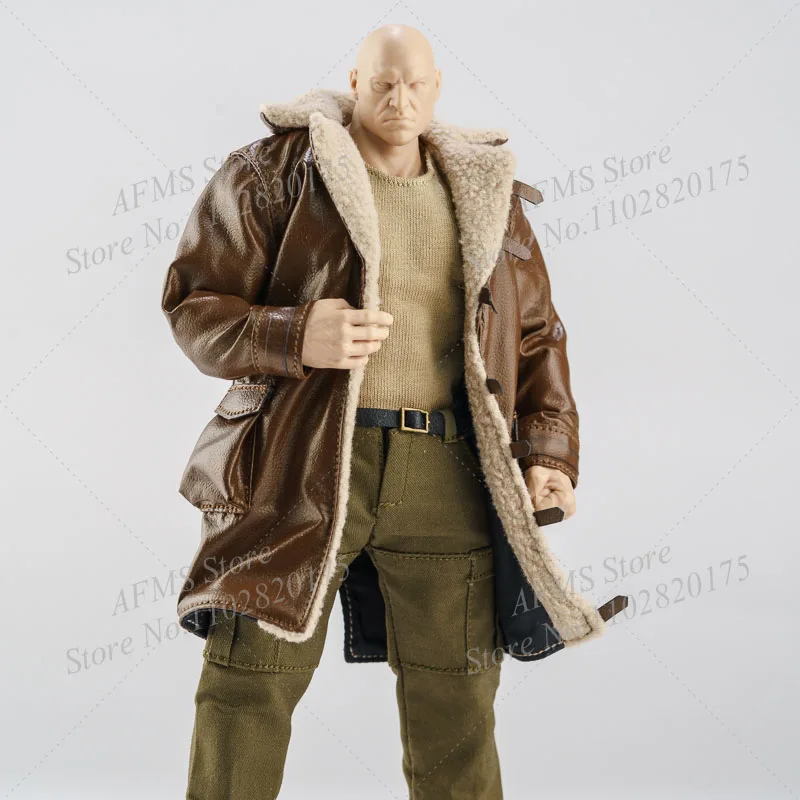 1/12 Scale Collectible Figure Fur Collar Coat Vest Tank Cargo Pants Fit 7" MUFF MacFarlane Strong muscles Action Figure Soldier