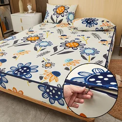 Juste de Matelas Imperméable, Taille Personnalisée, Drap-Juste Anti-Poussière, Protège-Matelas à Six Côtés, Couvre-Lit à Fermeture Éclair